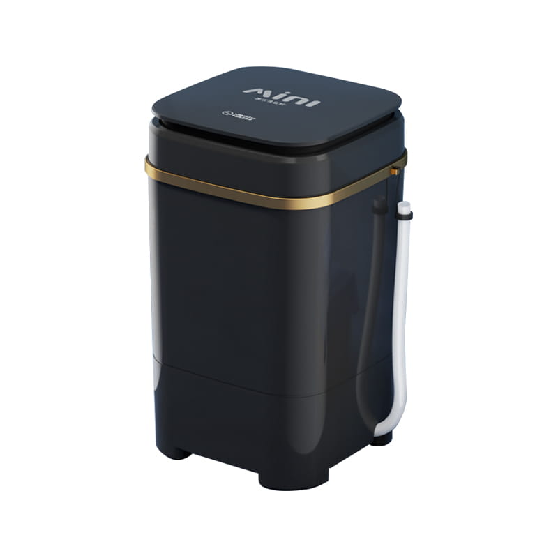 65kg Imitation Hand Hugasan Malaking Wave Wheel Square Semi-Automatic Compact Mini Washer