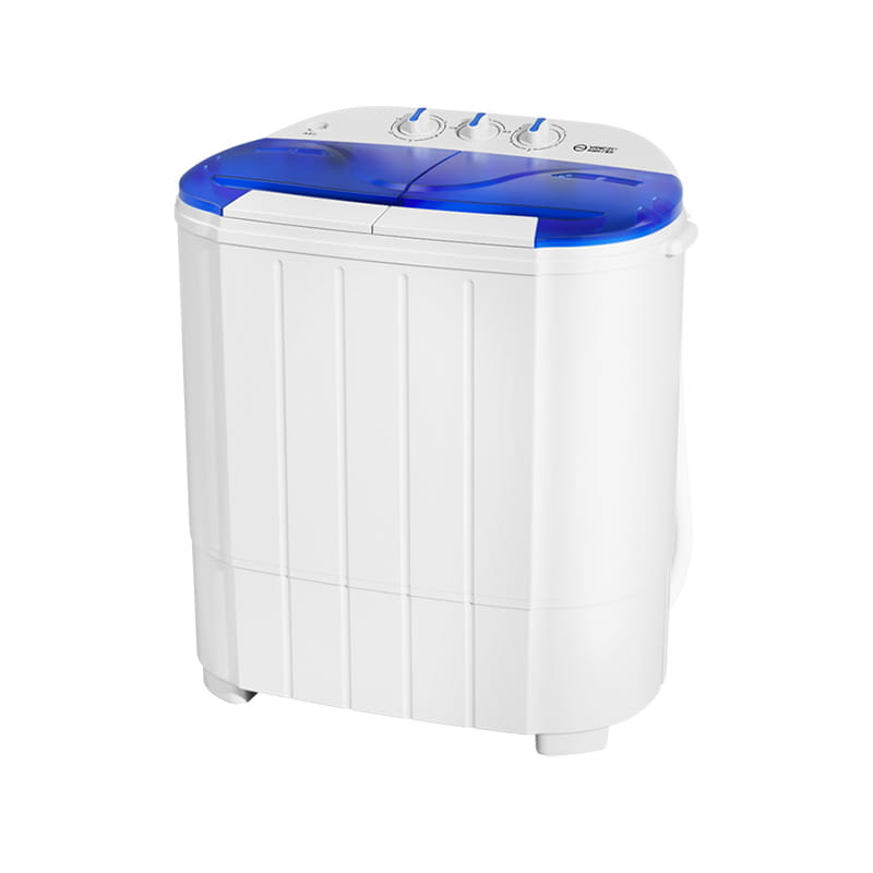 Paghugas at pagpapatayo ng hiwalay na twin tub washing machine