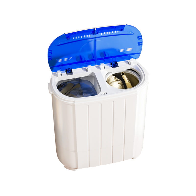 Paghugas at pagpapatayo ng hiwalay na twin tub washing machine